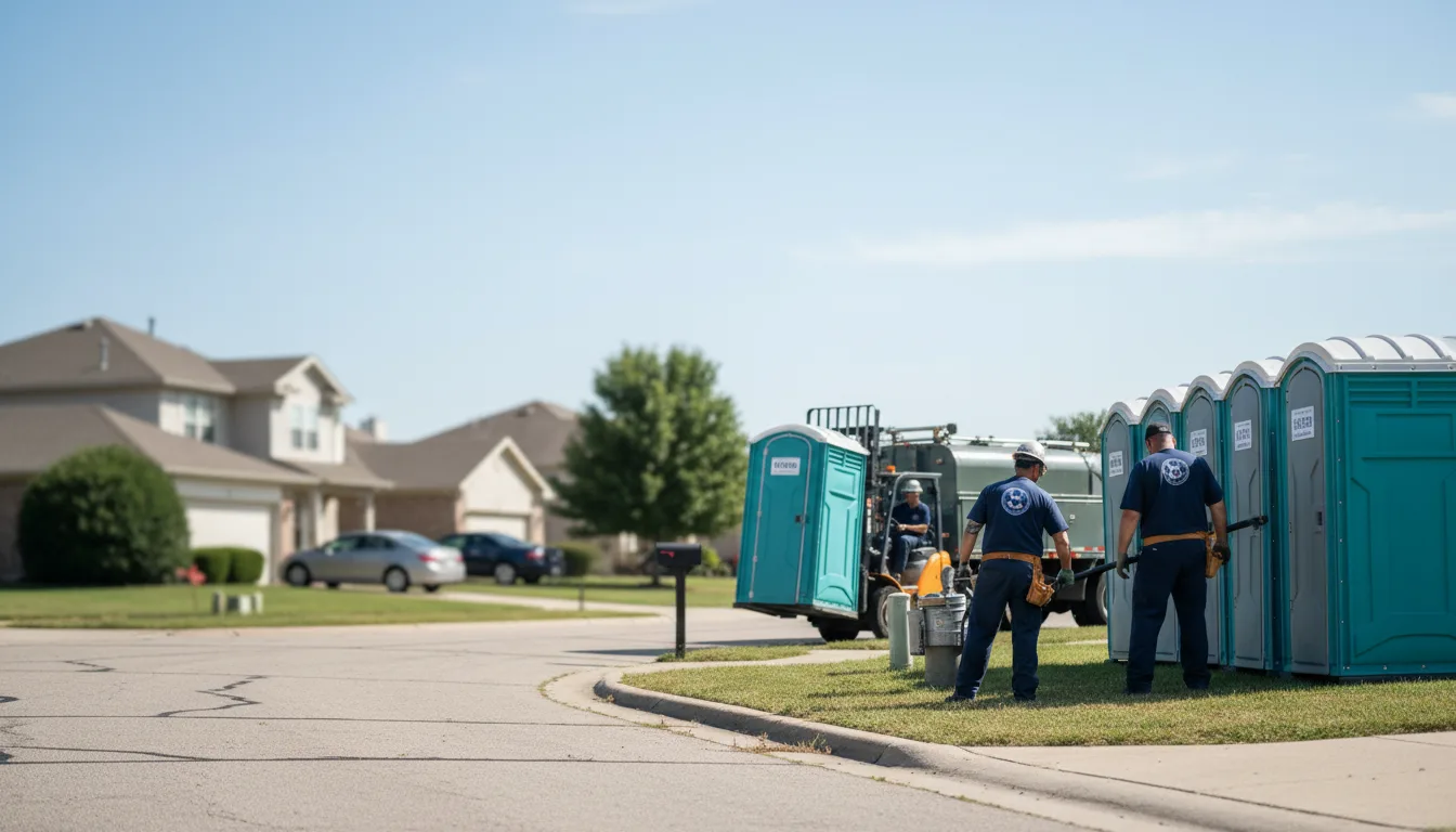 Porta Potty Rental in Hallwood, VA near me